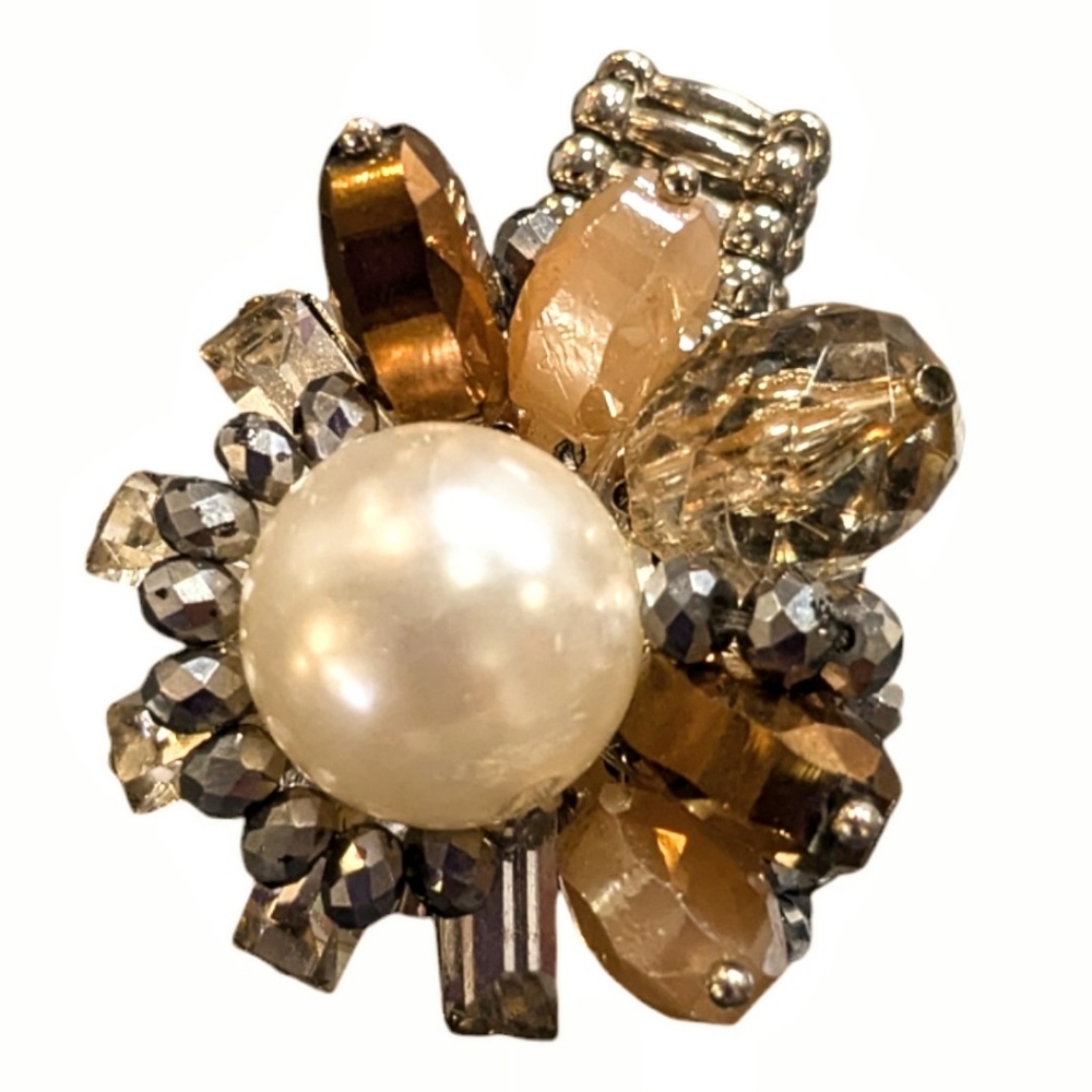 Vintage Diva Ring Statement Piece Gala Special Ev… - image 4